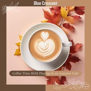 Coffee Time Bgm Playing in an Autumn Cafe