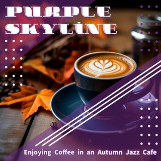 Enjoying Coffee in an Autumn Jazz Cafe