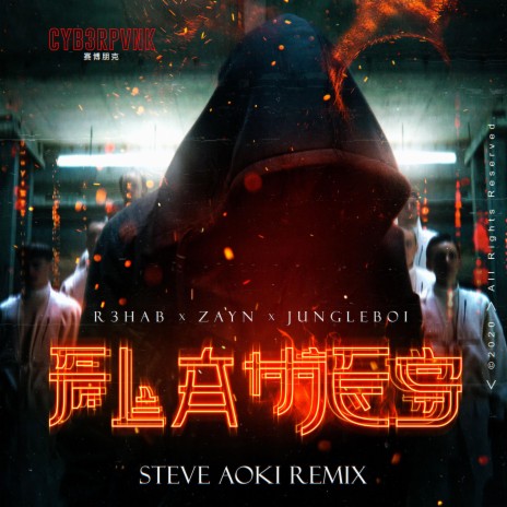 Flames (Steve Aoki Remix) ft. ZAYN & Jungleboi | Boomplay Music