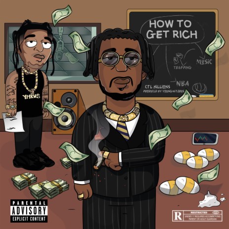 how to get rich ft. YOUNG HitzRUS | Boomplay Music