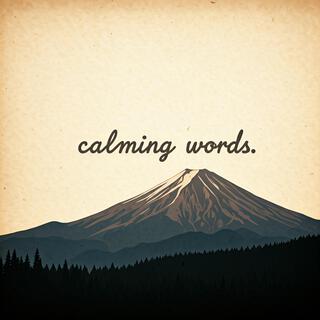 Calming Words