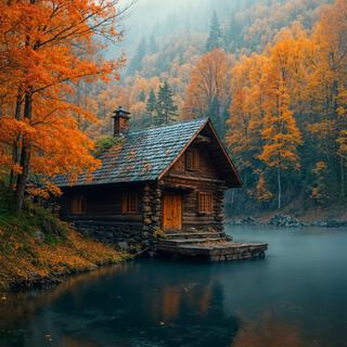 Cottage by the River: Healing Ambient Tunes with the Sound of Flowing Water for Mindful Relaxation