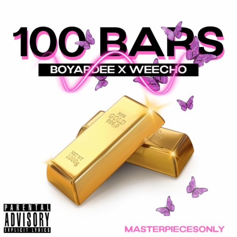 100 BARS ft. WEECHO | Boomplay Music
