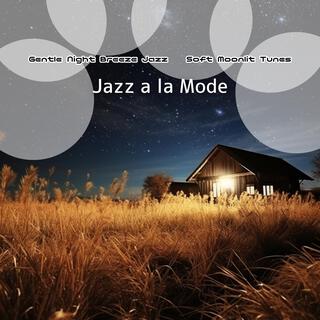 Gentle Night Breeze Jazz – Soft Moonlit Tunes