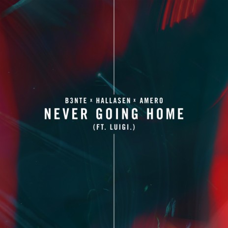Never Going Home ft. Hallasen, Amero & Luigi Neighbours | Boomplay Music