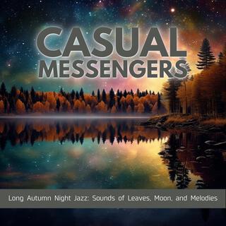 Long Autumn Night Jazz: Sounds of Leaves, Moon, and Melodies