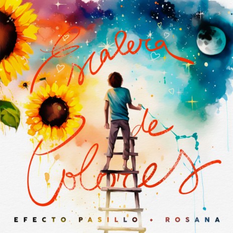 Escalera de colores ft. Rosana | Boomplay Music