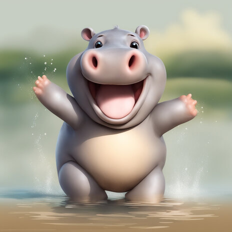 Lovely Hippo