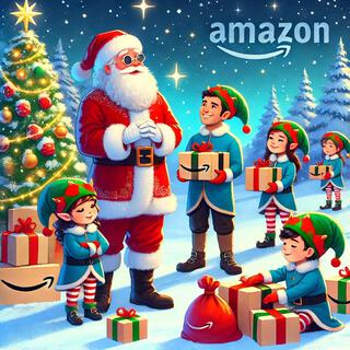 Lettre à Papa Noël et Amazon