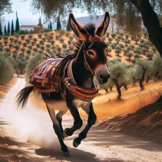 El burro adelante