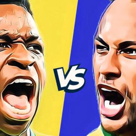 Vinícius Jr vs Neymar (Batalha de Rap) ft. FutParódias | Boomplay Music