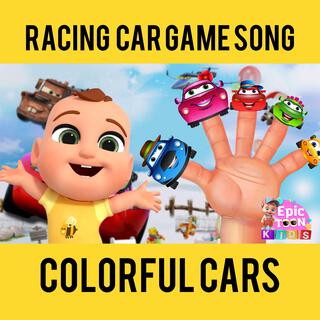 Toy Car Finger Family Song Racing on Colorful Cars