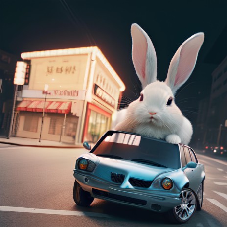 Rabbit Driving Through Town | Boomplay Music