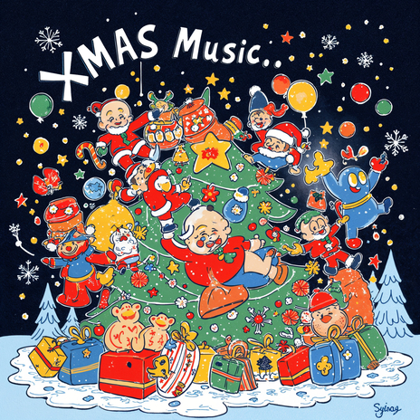 Silent Jazz Beneath the Stars ft. XMAS Music & Christmas Hits,Christmas Songs & Christmas | Boomplay Music