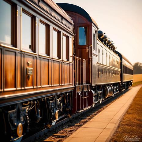 Mountain Range Train by Fritz D