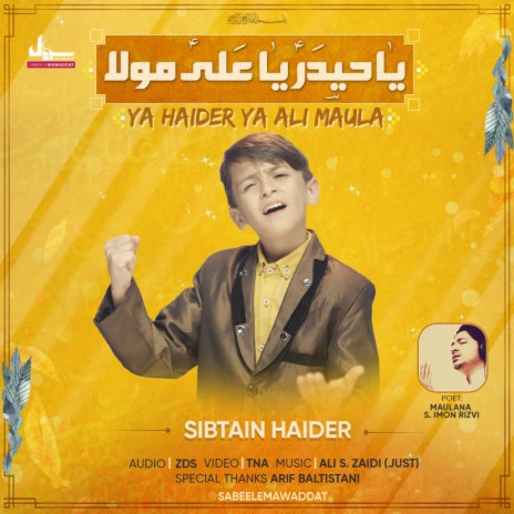 Ya Haider ya Ali Mola ft. Sibtain Haider | Boomplay Music