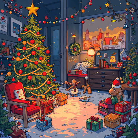 The Silent Snowy Jazz Waltz ft. Christmas Hits & Christmas | Boomplay Music