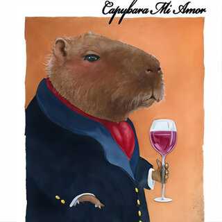 Capybara Oh Mi Amor