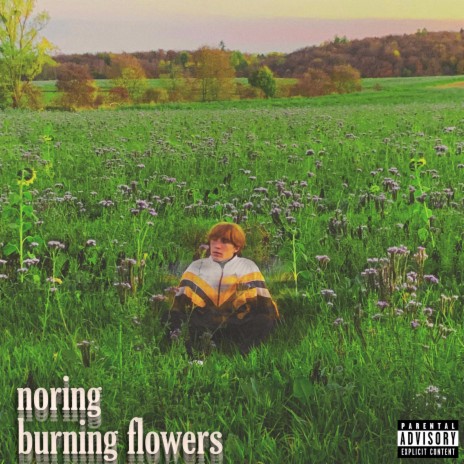 burning flowers