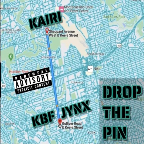 DROP THE PIN ft. KBF JYNX | Boomplay Music