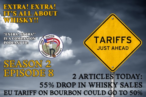 Extra! Extra! S2E8 -- EU Tariffs on Bourbon and 55% drop in whisky sales. Thanks, politics and Covid, respectively
