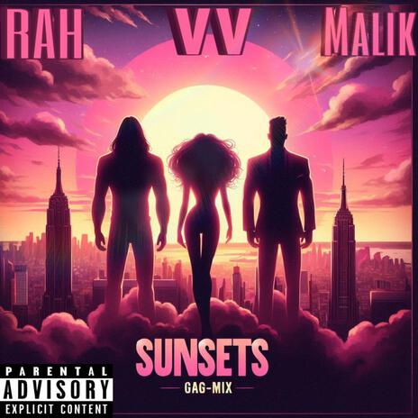 SUNSETS ft. VIDEO VIXXEN & Malik | Boomplay Music