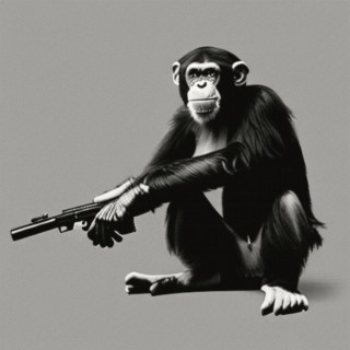 Chimp with a Gun