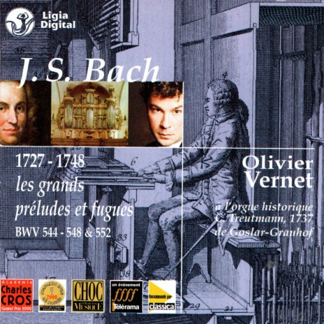 Clavier-Übung III: Prelude and Fugue in E-flat major, BWV 552a | Boomplay Music