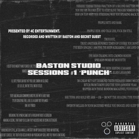 Baston Studio Sessions #1 Punch (Freestyle) | Boomplay Music