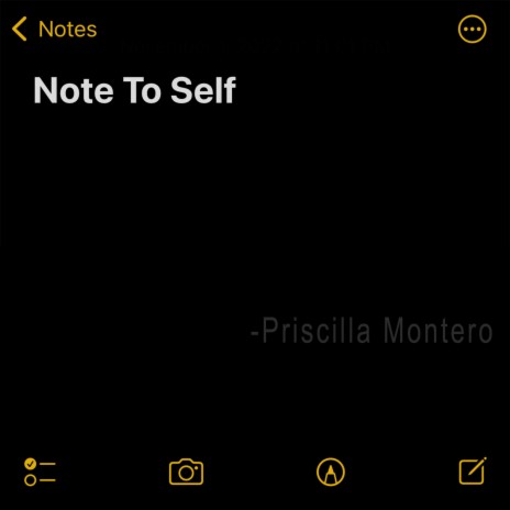 Note to Self. | Boomplay Music