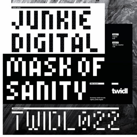 Mask of Sanity (100 Kilo Maarten Remix) | Boomplay Music