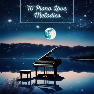 10 Piano Love Melodies: Romantic Piano Solos for a Night of Passionate Romance