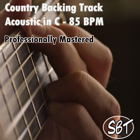 Country Backing Track Acoustic in C - 85 BPM Professionally Mastered | Boomplay Music