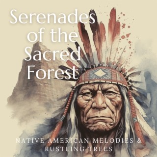 Serenades of the Sacred Forest: Native American Melodies & Rustling Trees