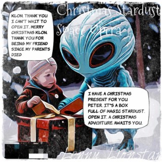 Christmas Stardust is falling _ Space Opera