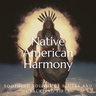 Native American Harmony: Soothing Sounds of Flutes and Crackling Fires