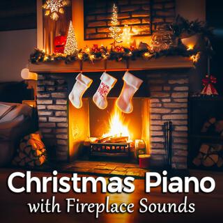 Christmas Piano Music Fireplace