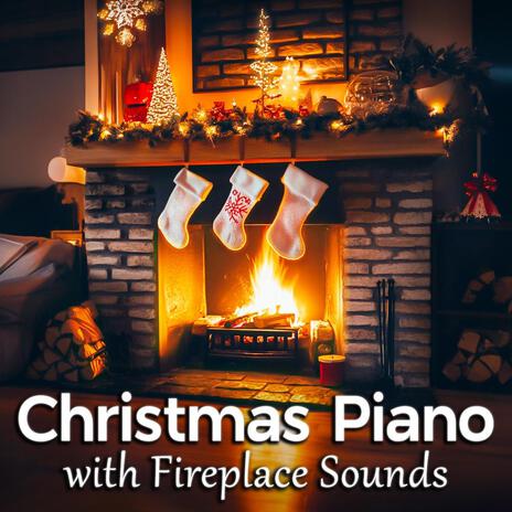 Christmas Piano and Fireplace