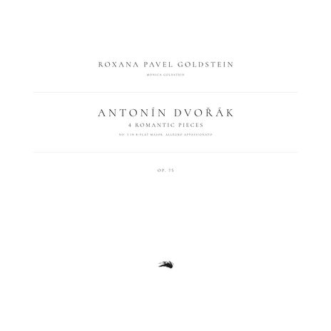 4 Romantic Pieces, Op. 75: No. 3 in B-Flat Major. Allegro appassionato ft. Roxana Pavel Goldstein & Monica Goldstein | Boomplay Music