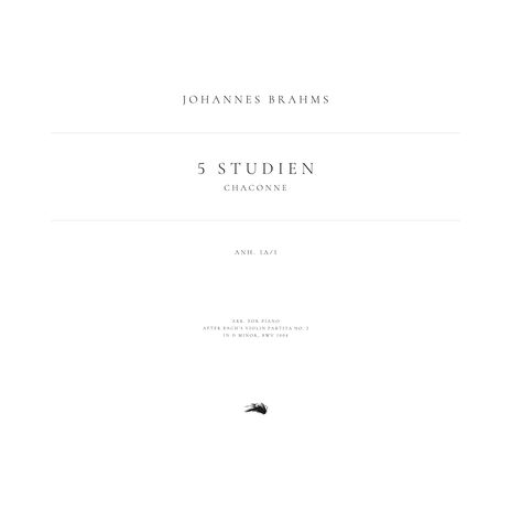 5 Studien, Anh. 1a/1: 5. Chaconne (Arr. for Piano after Bach's Violin Partita No. 2 in D Minor, BWV 1004) ft. Classical Archive Stereo Arts