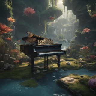 Aquatic Melodies: Pianos by the Stream