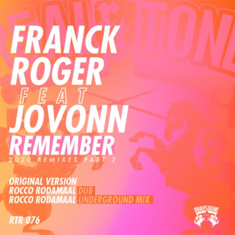 Remember (Original Mix) ft. Jovonn | Boomplay Music