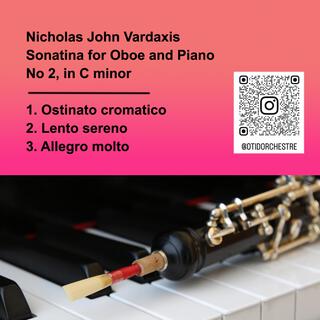 Vardaxis: Sonatina for Oboe and Piano No 2, in C minor