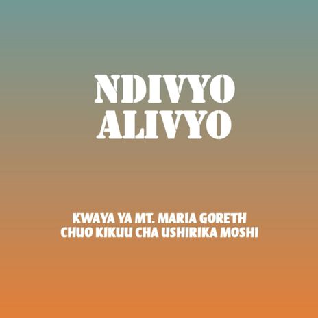 Ndivyo Alivyo | Boomplay Music