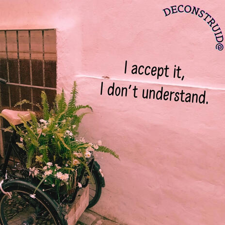 I accept it, I don't understand | Boomplay Music