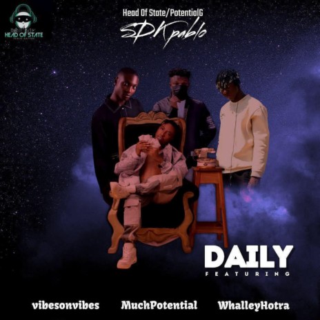 Daily ft. vibesonvibes, Muchpotential & Whalley Hotra | Boomplay Music