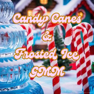 Candy Canes and Frosted Ice