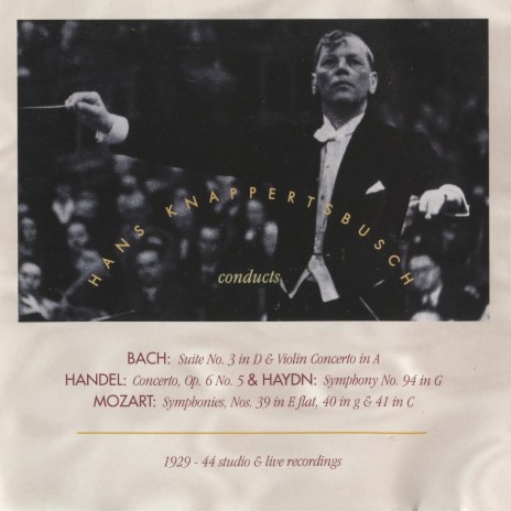 Symphony No. 94 in G Major, Hob. I:94 Surprise: III. Menuet - Trio. Allegro molto ft. Hans Knappertsbusch | Boomplay Music