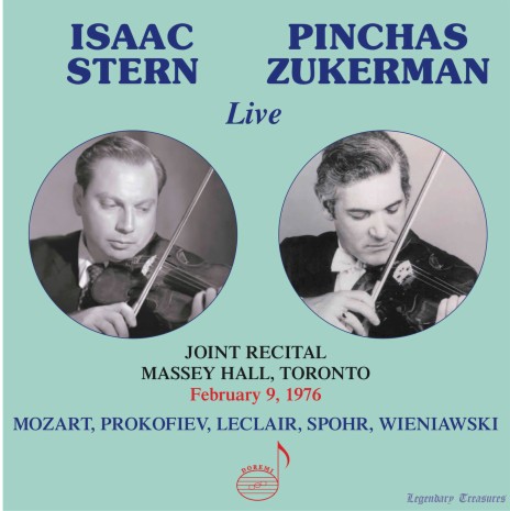 Etudes-Caprices, Op. 18 (Excerpts): No. 1 in G Minor [Live] ft. Pinchas Zukerman | Boomplay Music