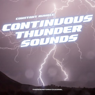 Constant Rumble: Continuous Thunder Sounds with Changing Rainfall Levels